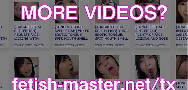 trendsJapanese Asian Tongue Spit Face Nose Licking Sucking Kissing Handjob Fetish - More at fetish-master.net